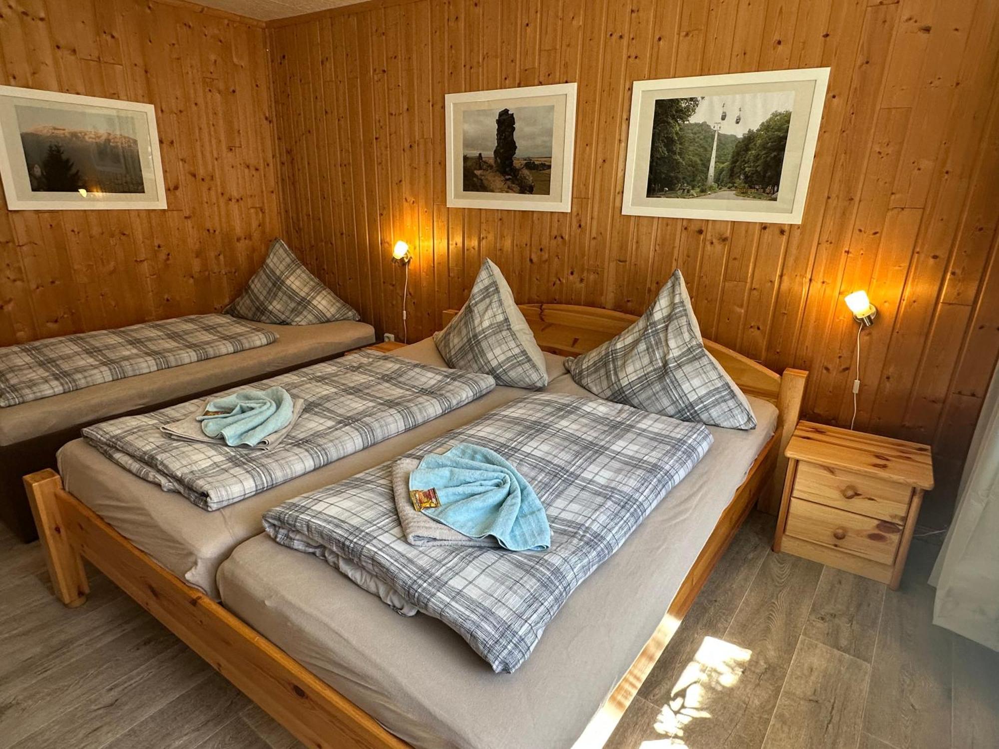 Christels Ferienwohnung 1 In Thale Mit Sonnenterrasse Und Grill Екстер'єр фото